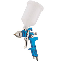 GRAVITY FEED SPRAY GUN 1.8MM NOZZLE 600ML CUP 1/4