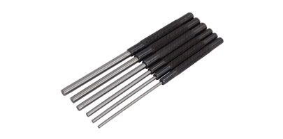 6PC LONG PIN PUNCH SET