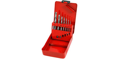 TWIST DRILL SET FOR M3-M12 TAP