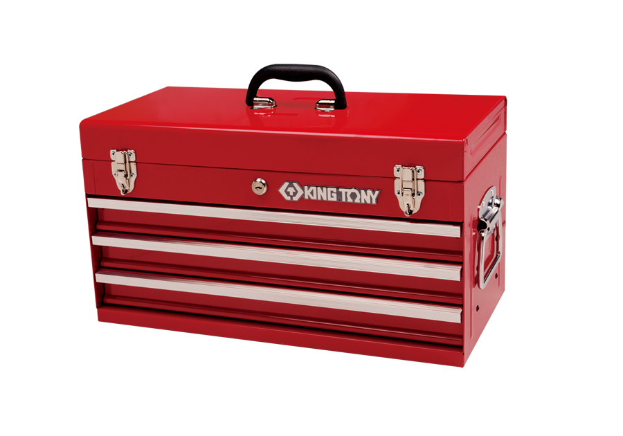 KING TONY 87401-3M 3 DRAWER ROLLER BEARING PORTABLE TOOL CHEST